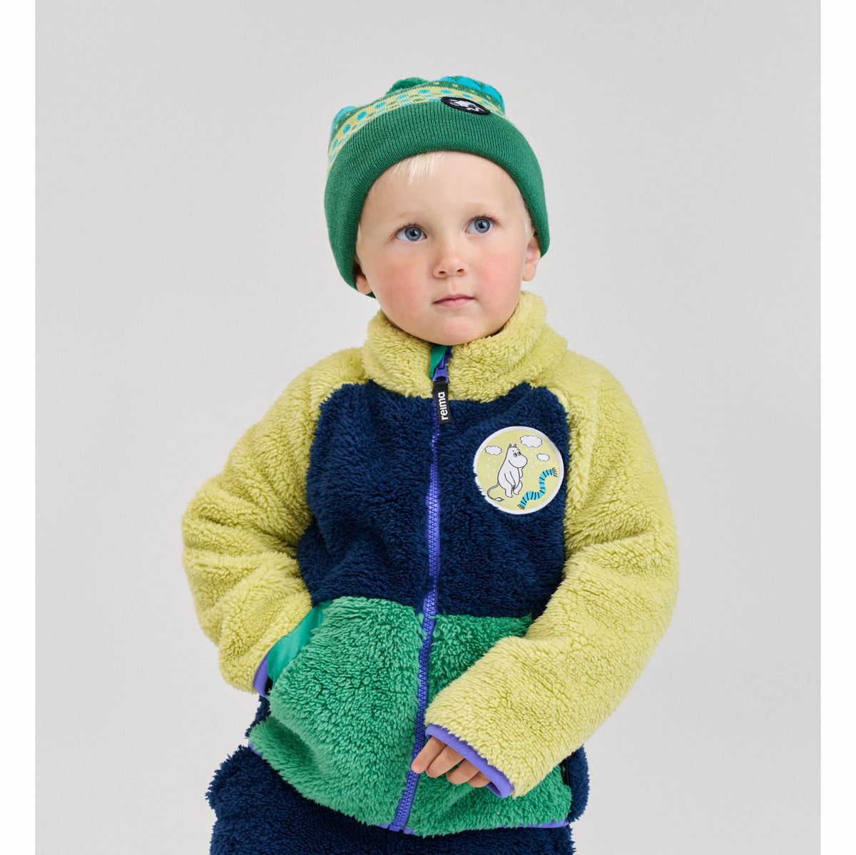 Reima Toddler Moomin Kramgo Fleece (Navy)