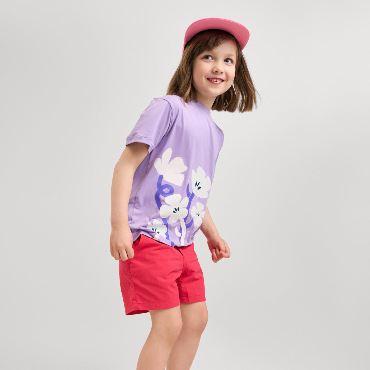 Reima Valoisin Kids Lightweight Shorts (Bright Berry)