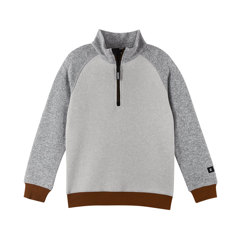 Reima Kids Neulus Fleece Sweater (White Melange)