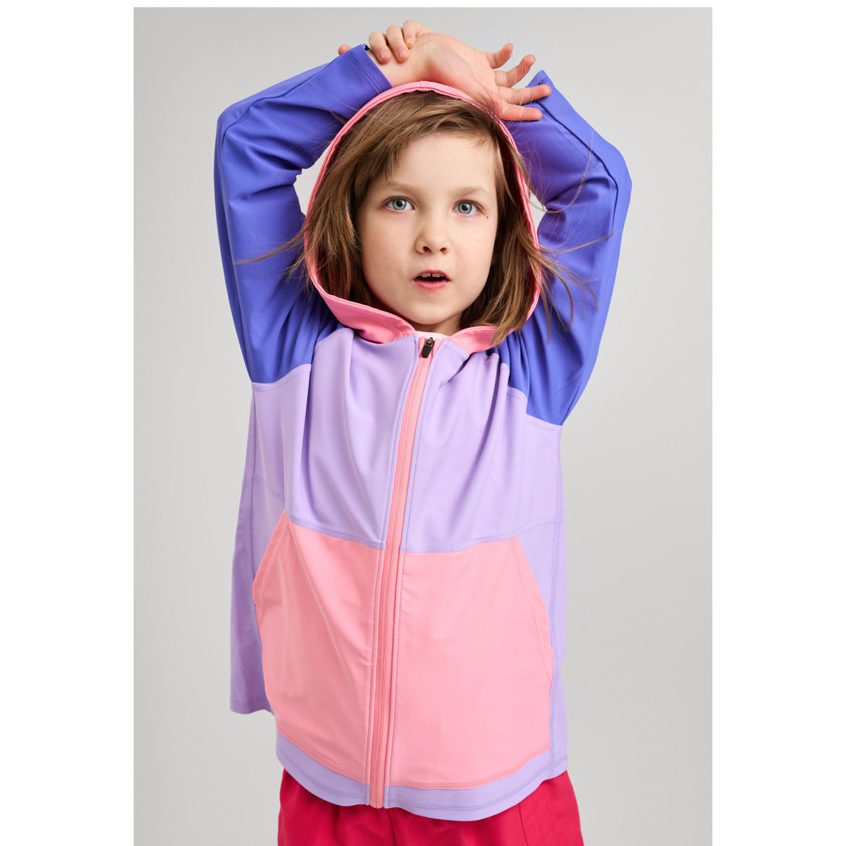 Reima Kids Varjo Sunproof Hoodie (Sunset Pink)