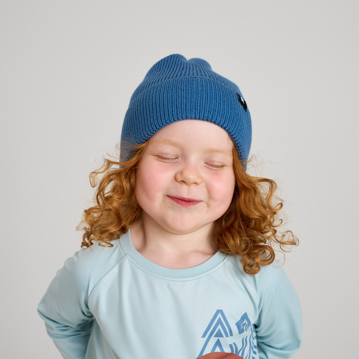 Reima Kids Reissari Merino Wool Beanie (Blue Ocean)
