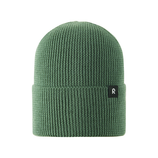 Reima Kids Reissari Merino Wool Beanie (Green Clay)