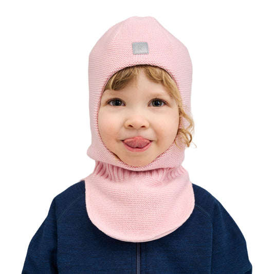 Reima Toddler & Kids Starrie Merino Balaclava (Pale Rose)