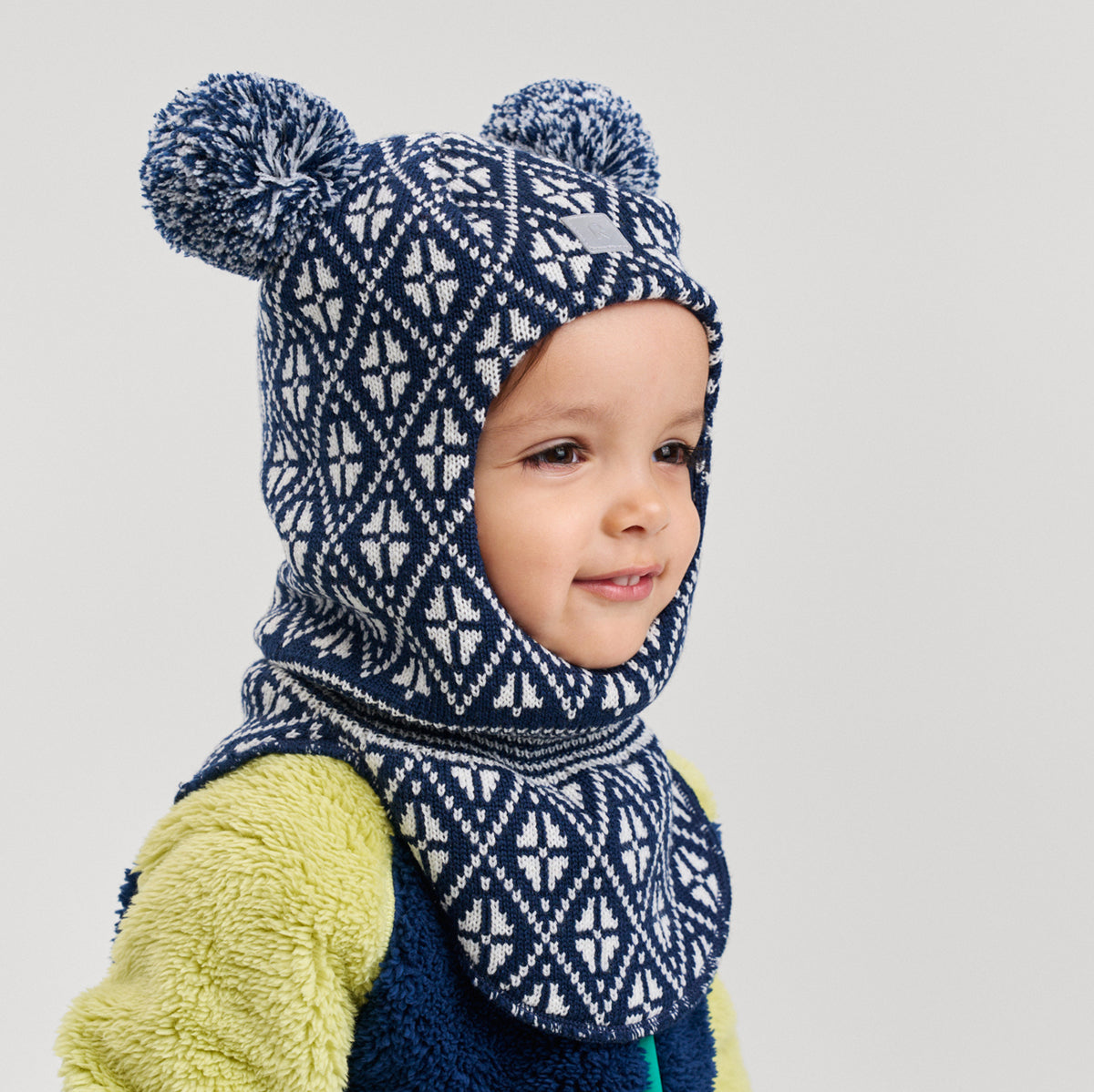 Reima Toddler & Kids Kuuran Merino Balaclava (Pale Rose)