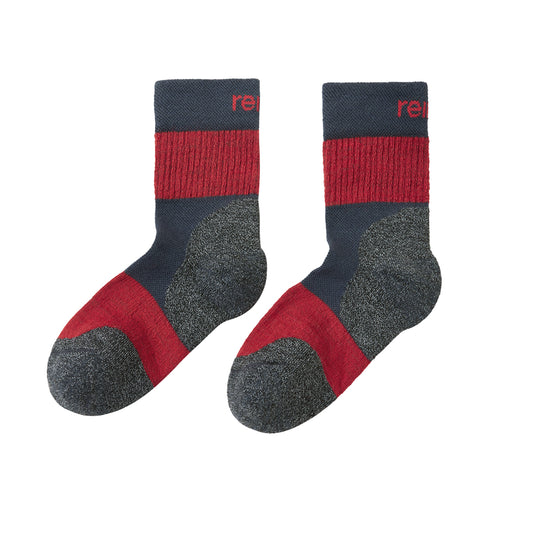 Reima Kids Patikka Wool Hiking Socks (Red)