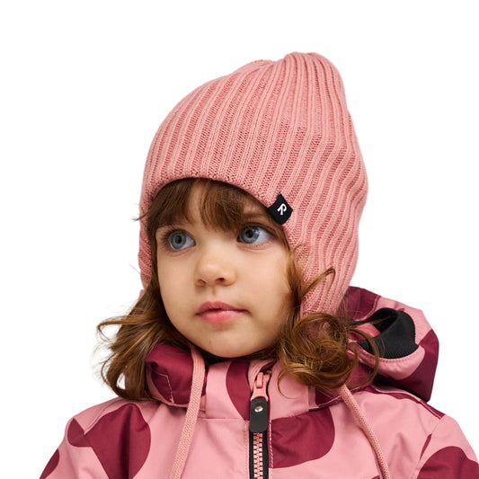 Reima Baby Ylos Wool Beanie Hat (Rose Blush)
