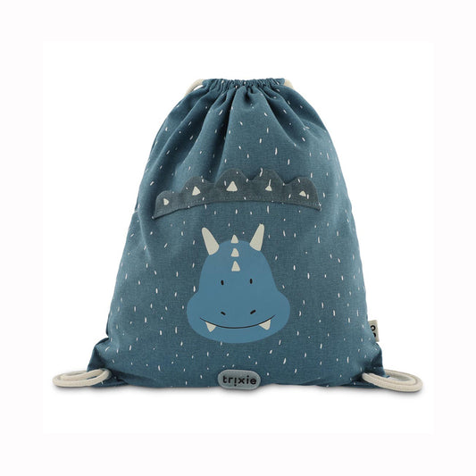Trixie Kids Drawstring Bag (Triceratops)