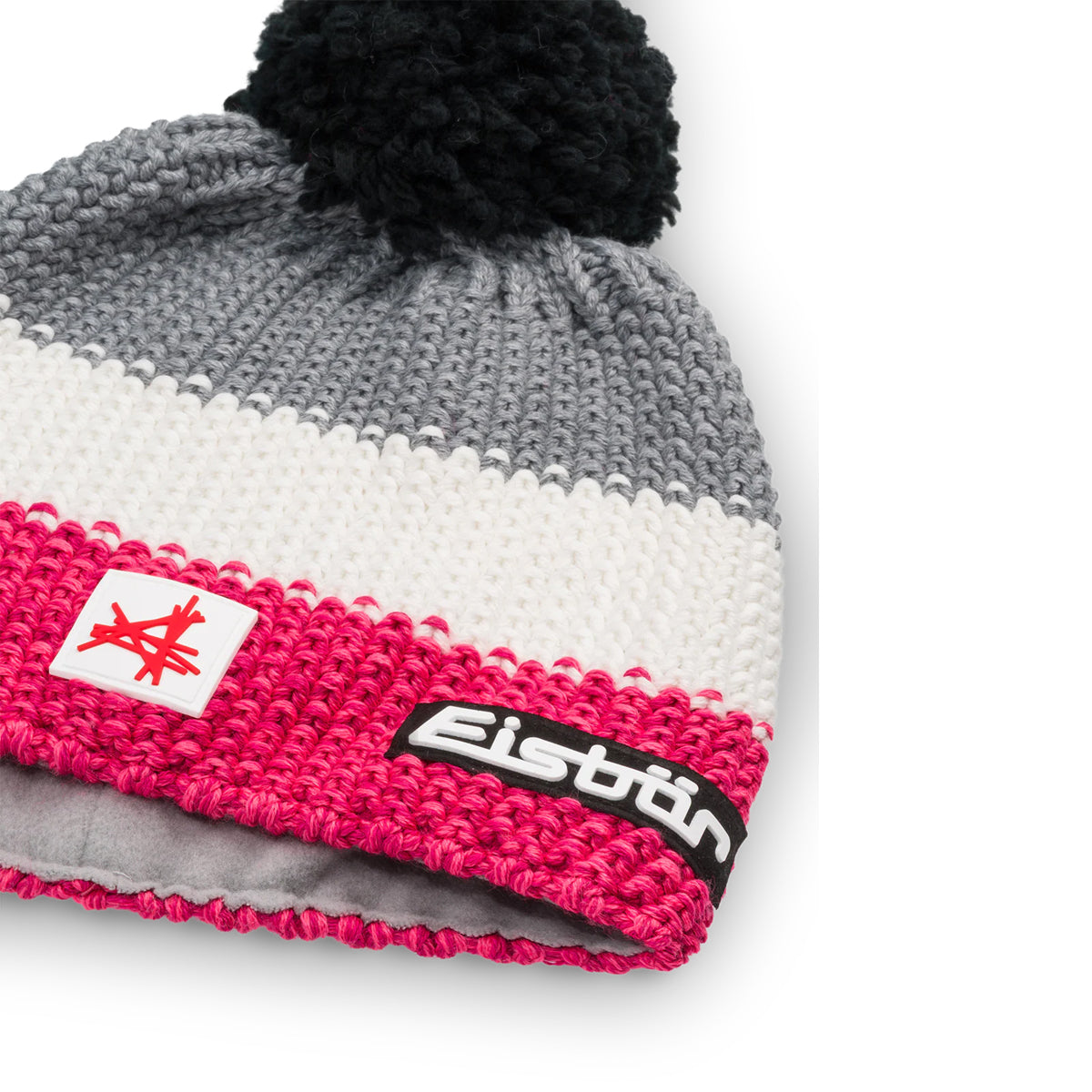 Eisbär Star Pompom Kids Winter Hat (Pink)