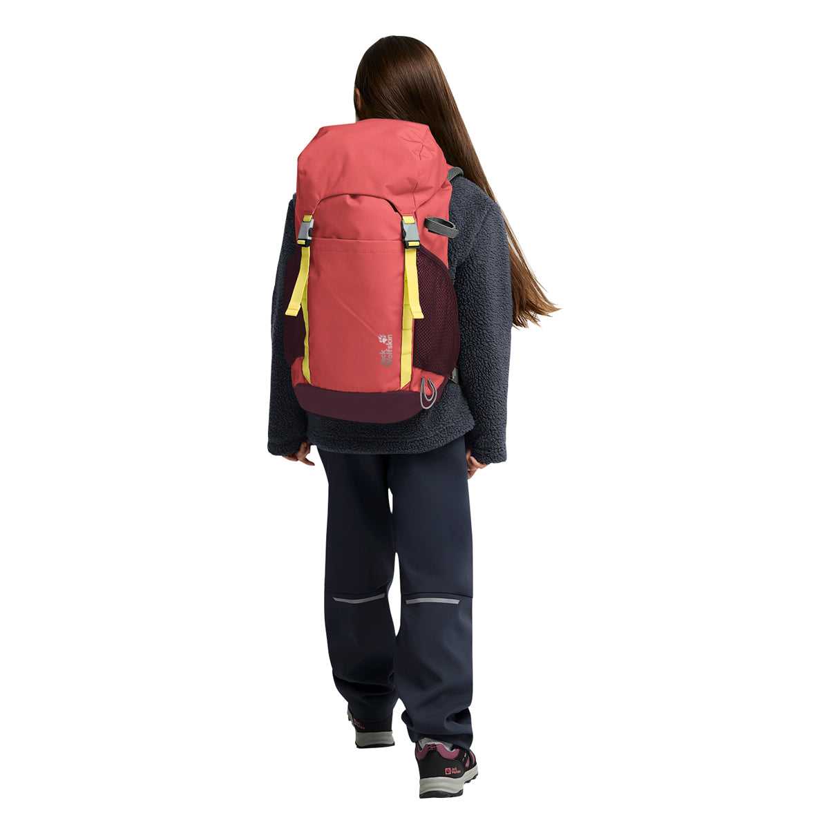 Jack Wolfskin Kids Explorer 20 Rucksack (Sunset Coral)