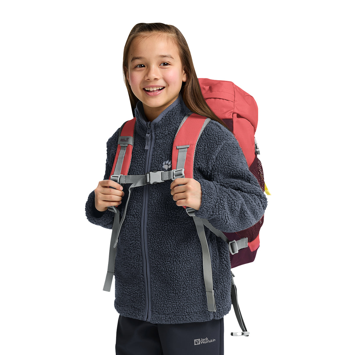 Jack Wolfskin Kids Explorer 20 Rucksack (Sunset Coral)