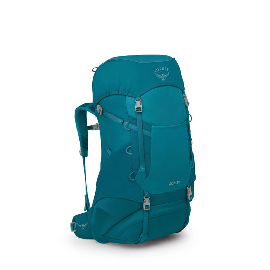 Osprey Ace 38 Youth Backpack (Blue Spikemoss)