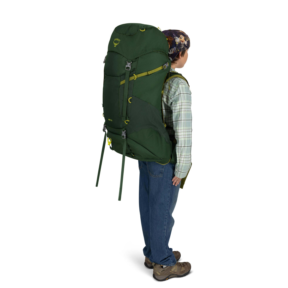 Osprey Ace 50 Youth Backpack (Green Canopy)