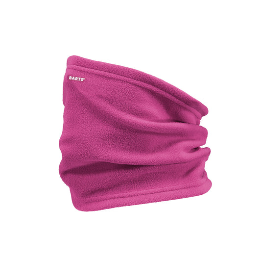 Barts kids neck warmer, pink fleece
