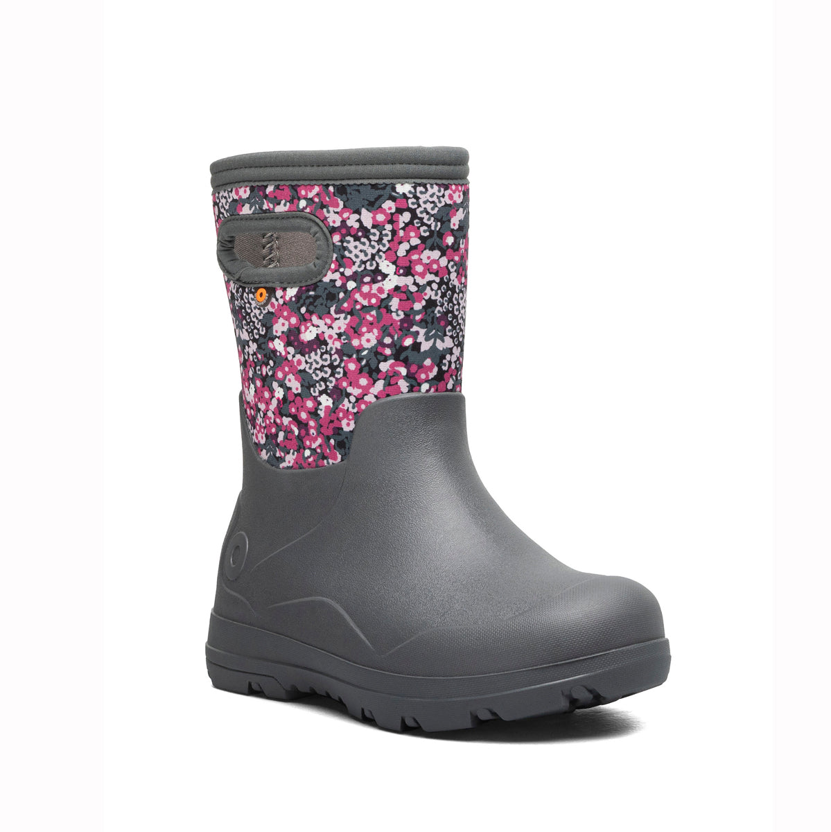 Bogs York Seamless Kids Insulated Rain Boots (Floral)