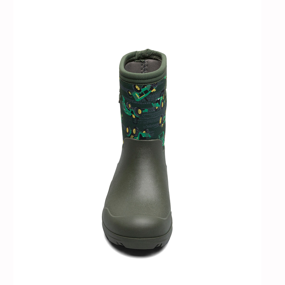 Bogs York Seamless Kids Insulated Rain Boots (Tractors)