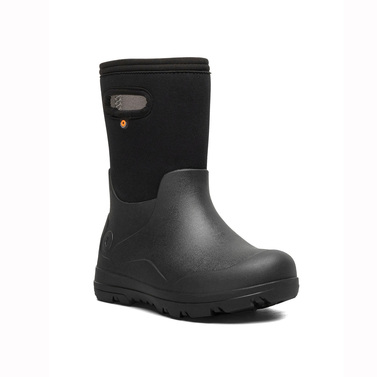 Bogs York Seamless Kids Insulated Rain Boots (Black)