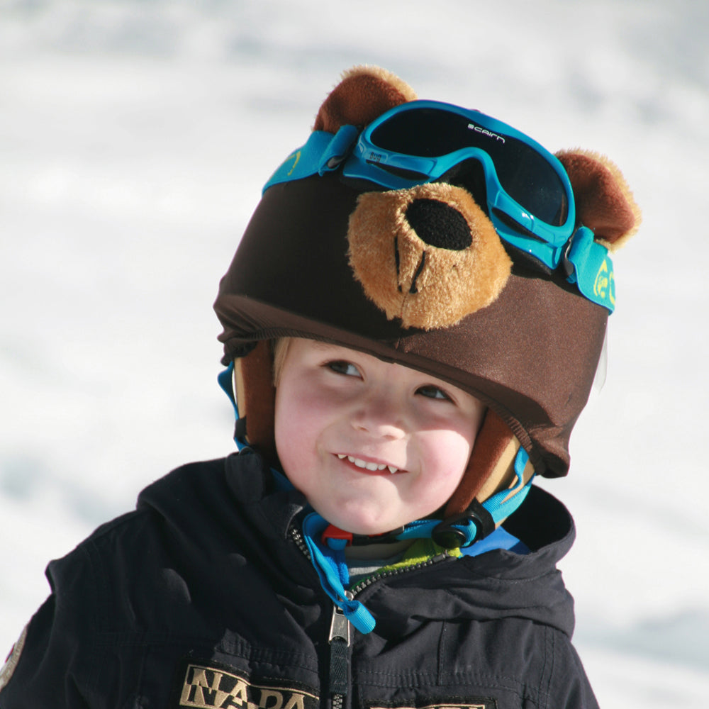 Coolcasc Kids Helmet Cover (Teddy Bear)