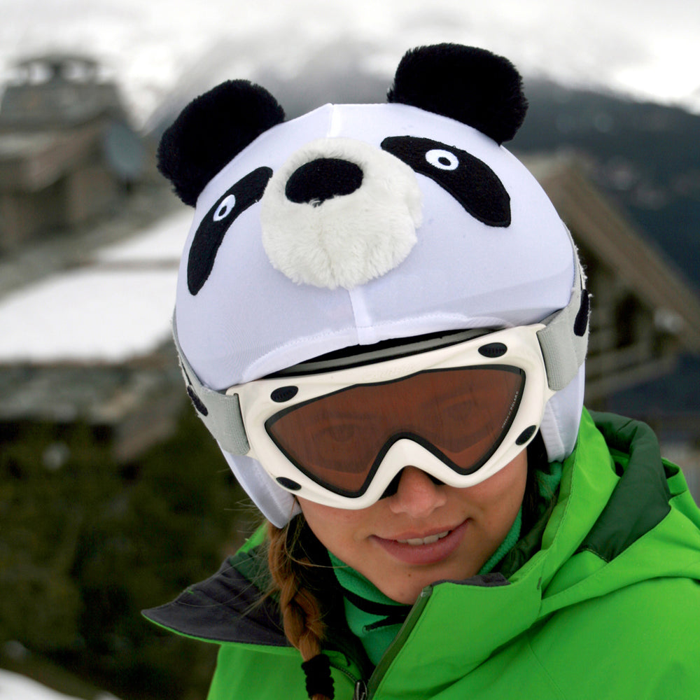 Coolcasc Kids Helmet Cover (Panda Bear)