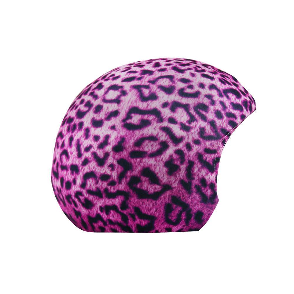 Coolcasc Kids Helmet Cover (Pink Leopard)