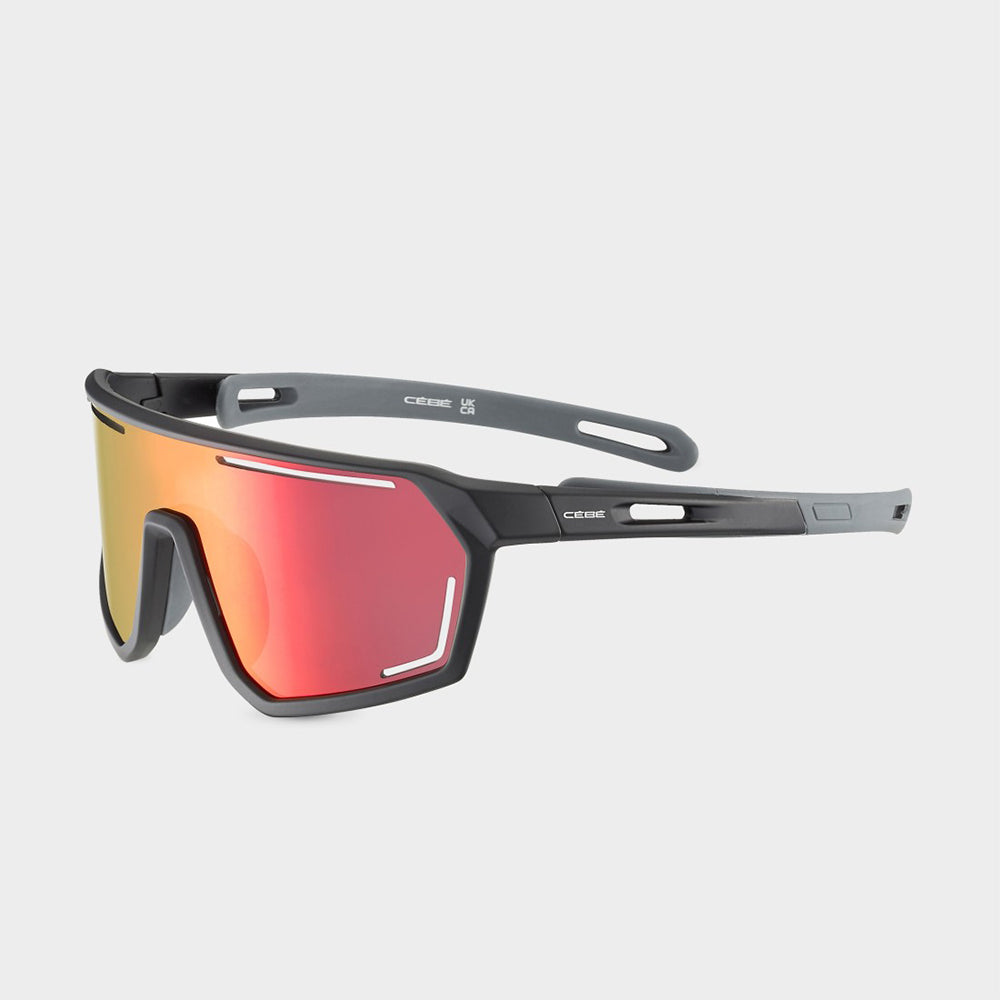 Cebe S-Trace Sunglasses (Black Red)