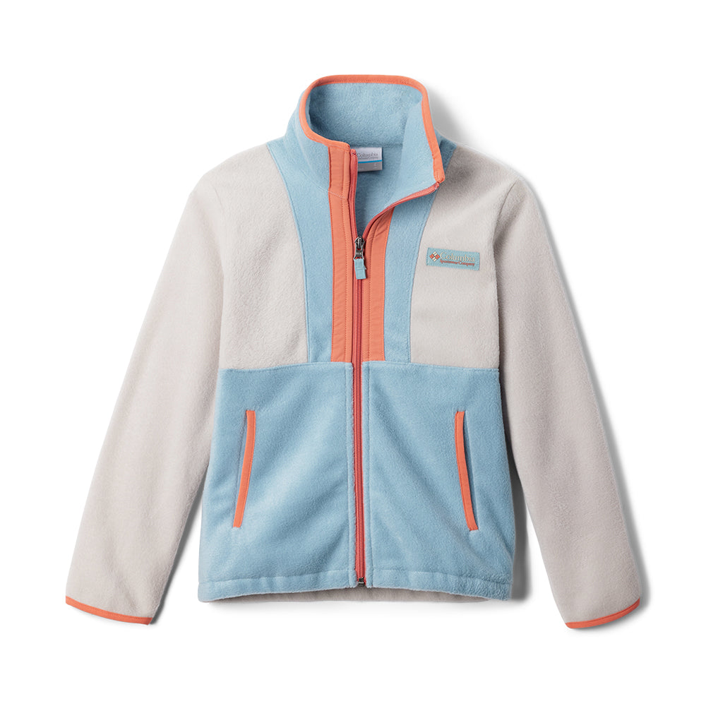 Columbia Kids' Back Bowl Fleece Jacket (Stone Blue)