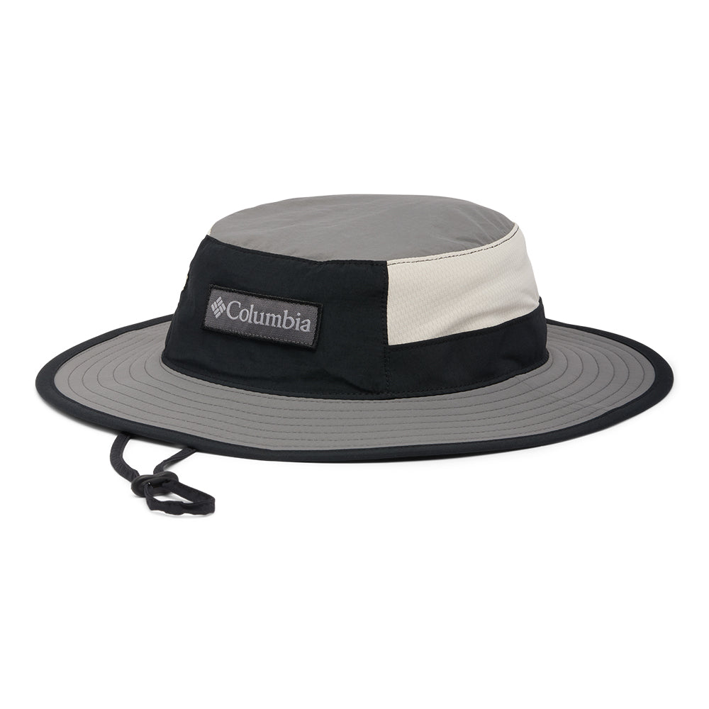 Columbia Kids Bora Bora Booney Hat in black and grey