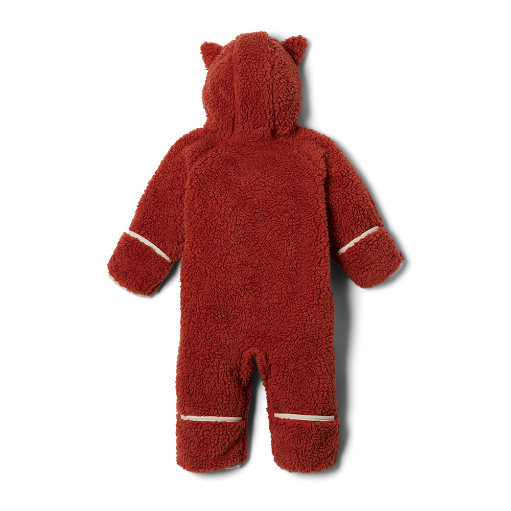 Columbia Foxy Baby Sherpa Bunting (Warp Red)