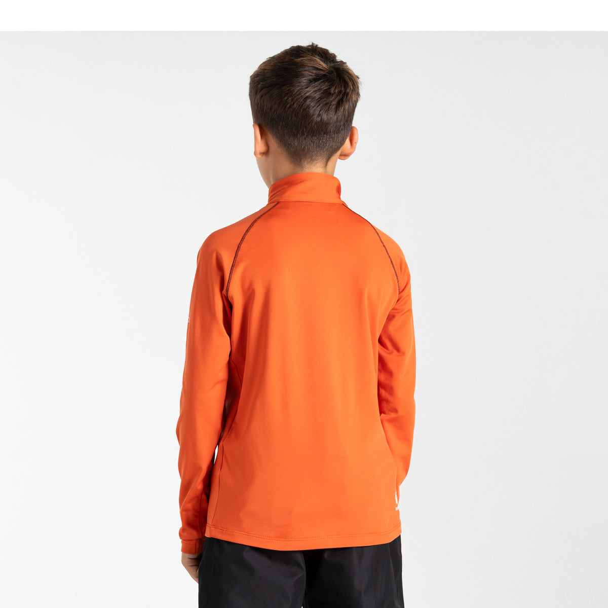 Dare2B Kids' Consist II Stretch Core Top (Orange Rust)