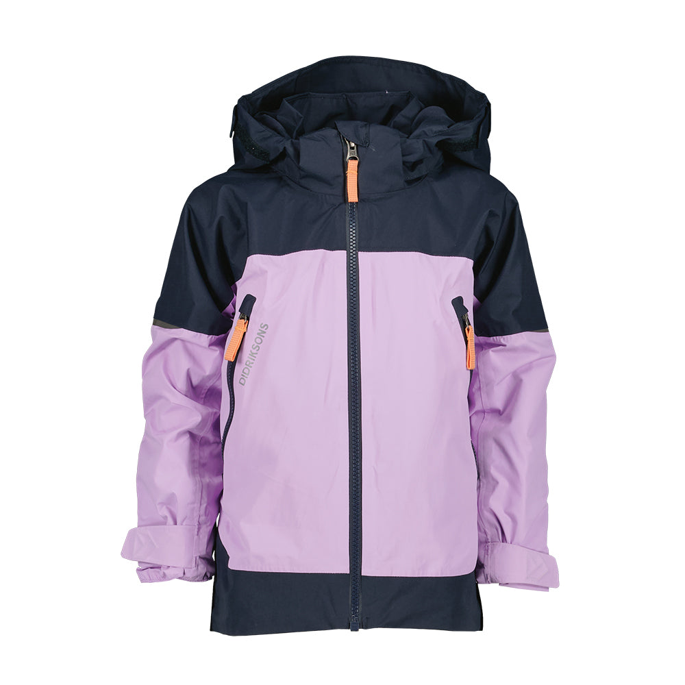 Didriksons Ash Kids Waterproof Jacket (Digital Purple)