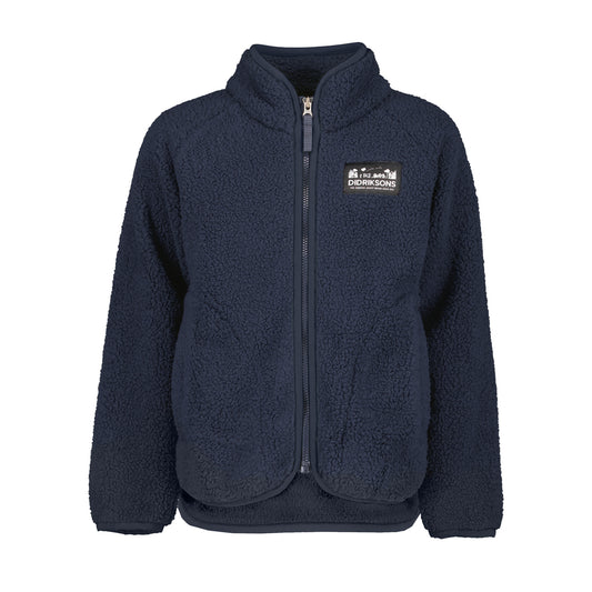 Didriksons Kids Gibbs Fleece Jacket (Navy)