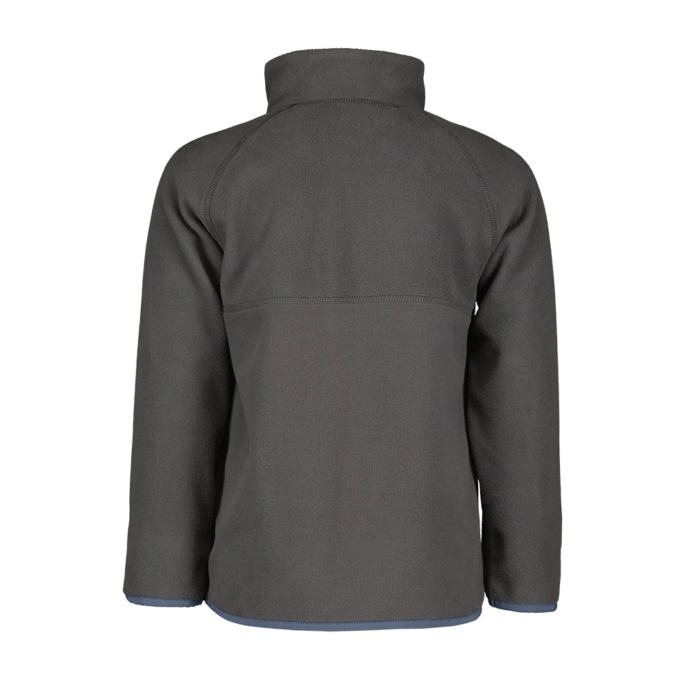 Didriksons Youth Yokto 1/2 Button Fleece (Coal Black)