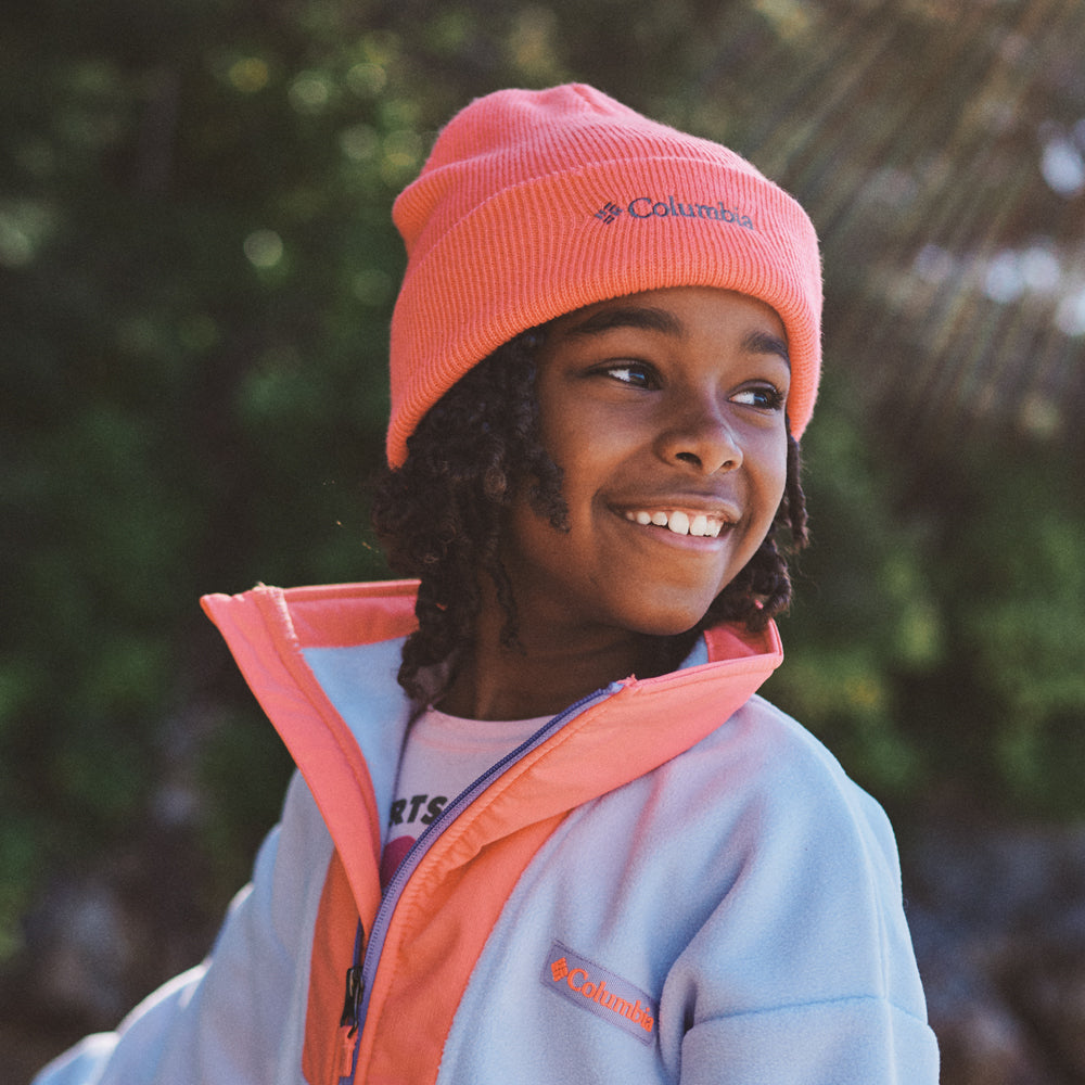 Columbia Junior Arctic Blast Beanie (Hot Coral)