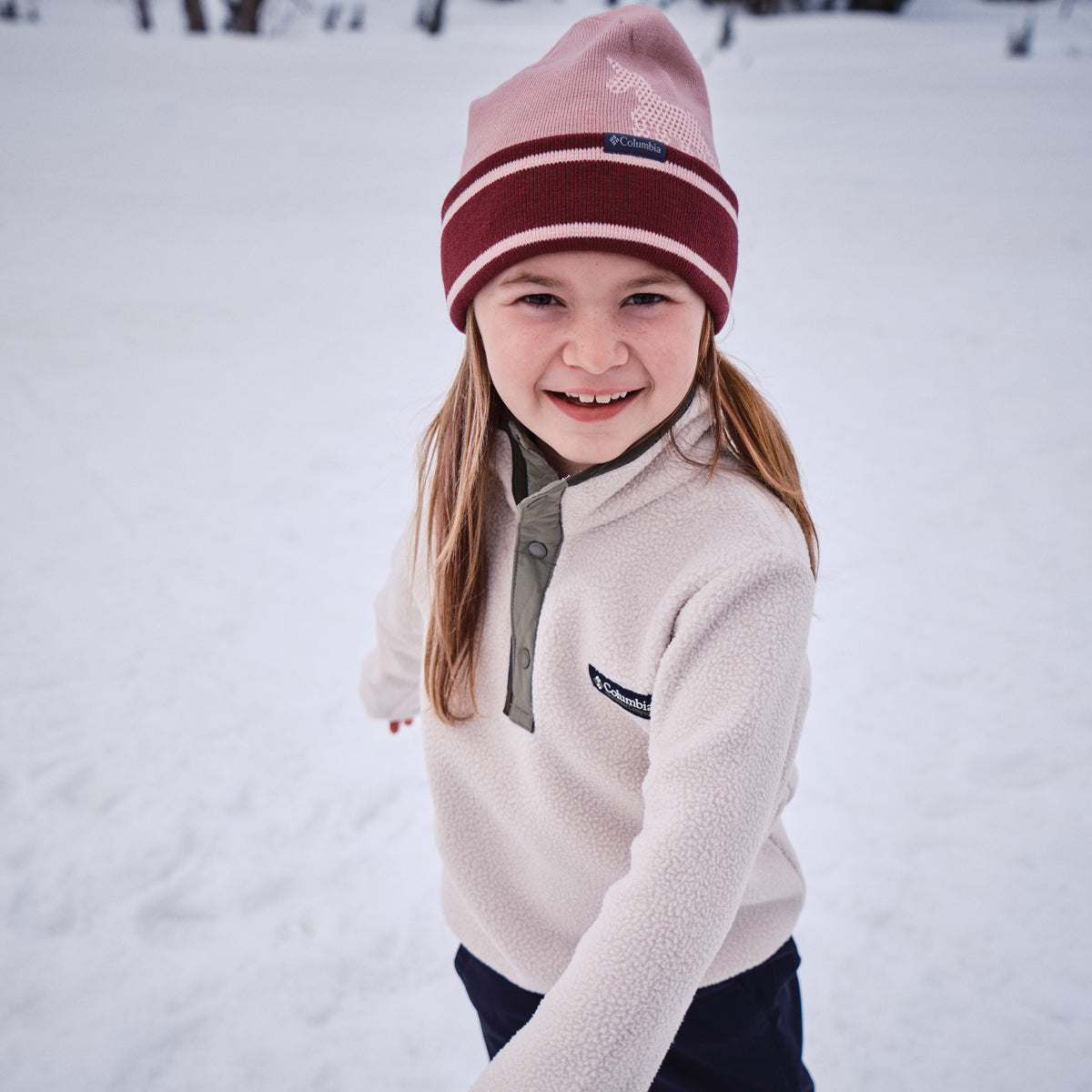 Columbia Kids Helvetia Fleece Jumper (Dark Stone)