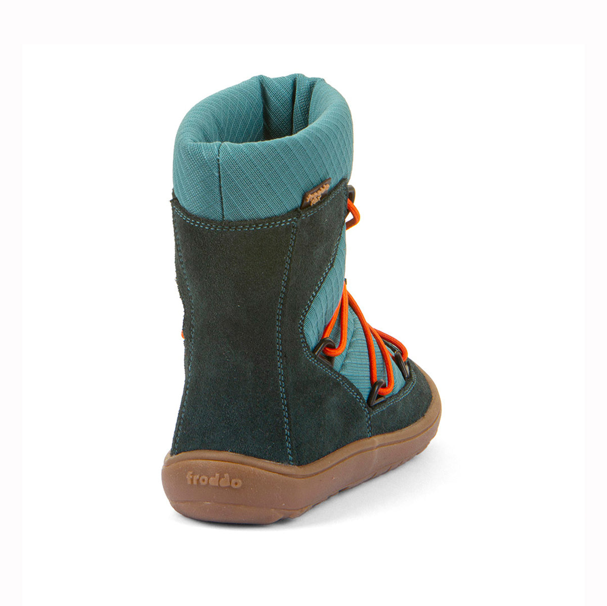 Froddo Kids Barefoot Tex Track Wool Snow Boots (Petroleum)