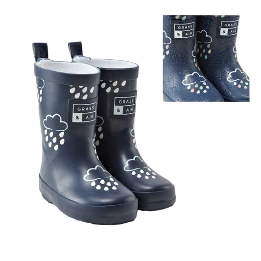 Grass & Air Colour Changing wellies