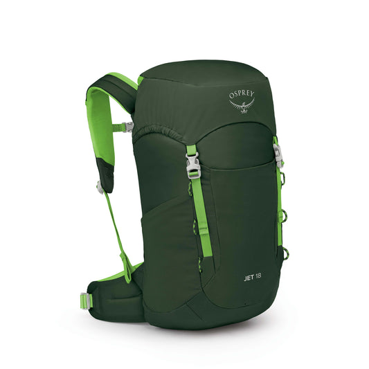Osprey Jet 18 Kids Rucksack (Green Canopy)