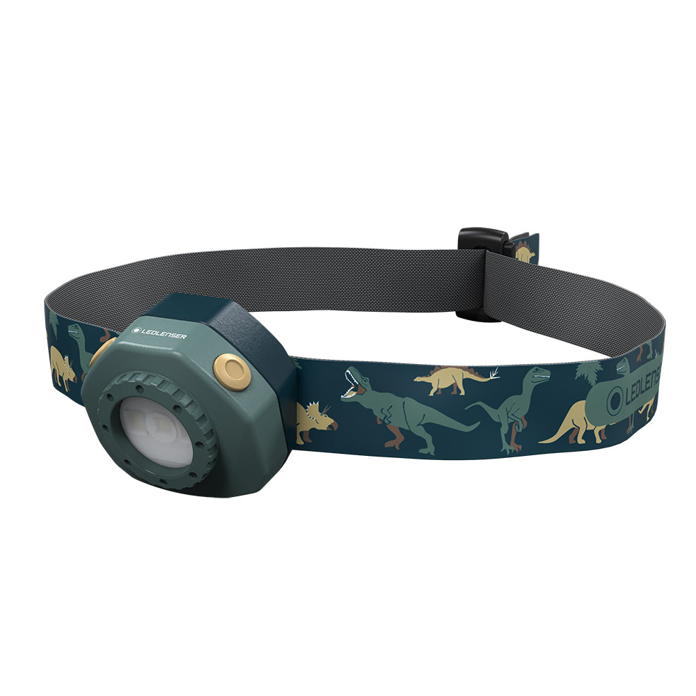 Ledlenser Kids Rechargeable Headtorch (Green)