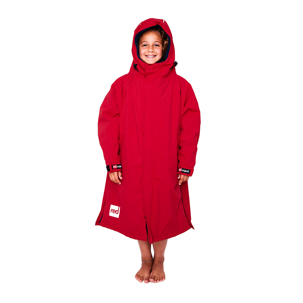 Red Pro Kids Change Robe (Red)