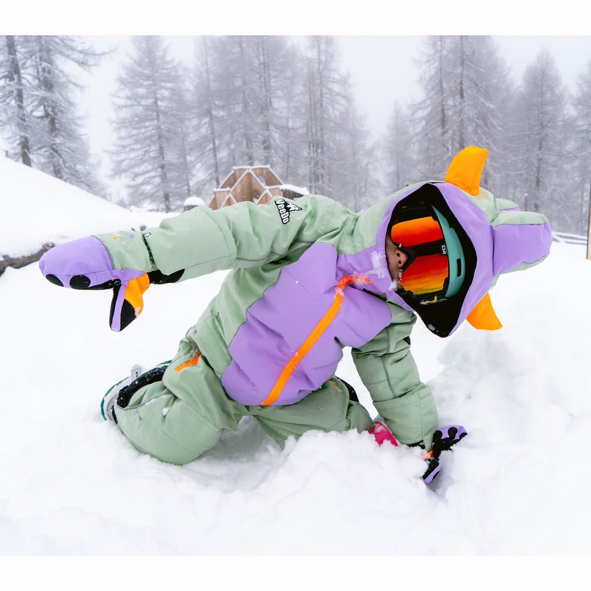 Weedo Kids Snowsuit (Lilido Mint)