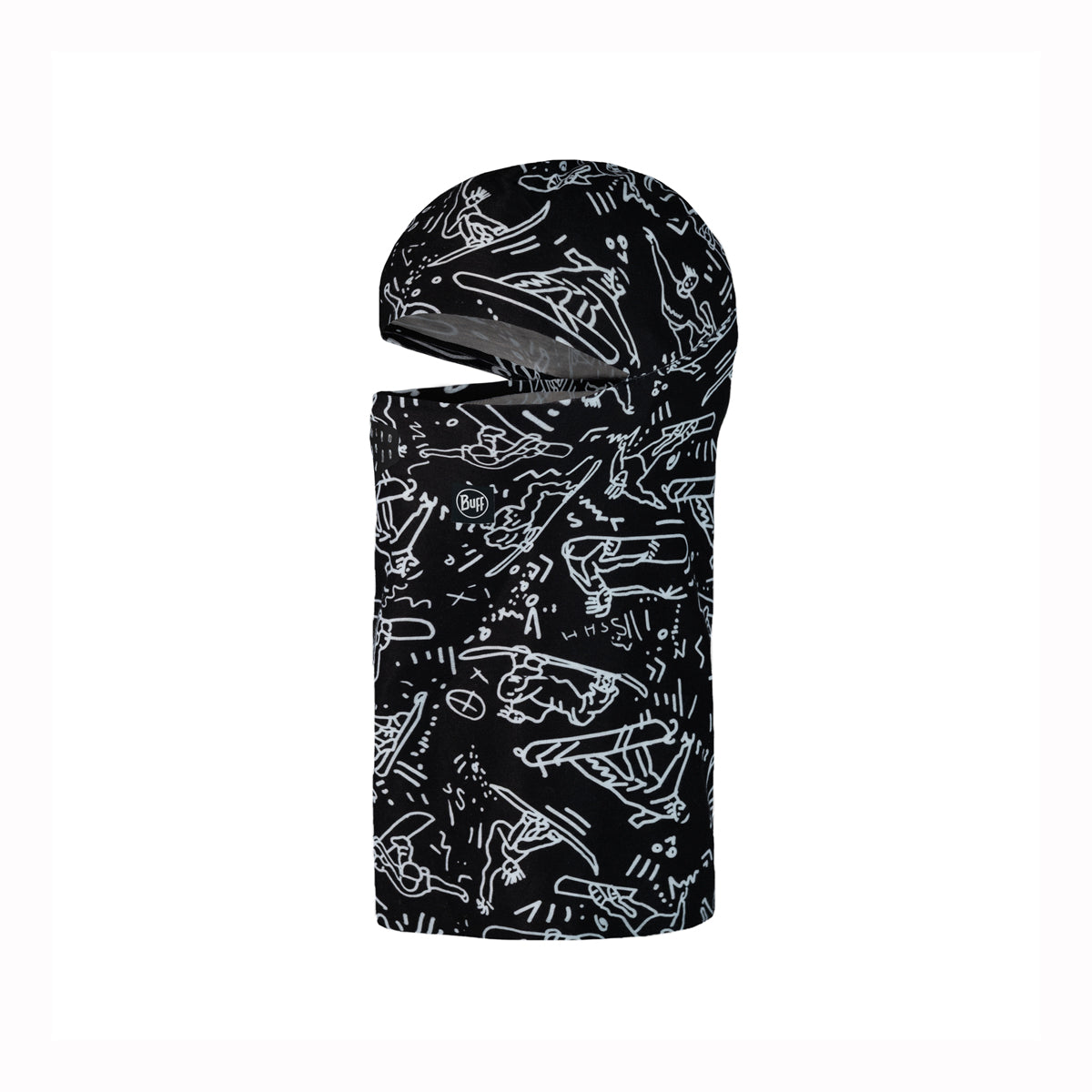 Buff Junior Thermonet Hinged Balaclava (Tivat Black)