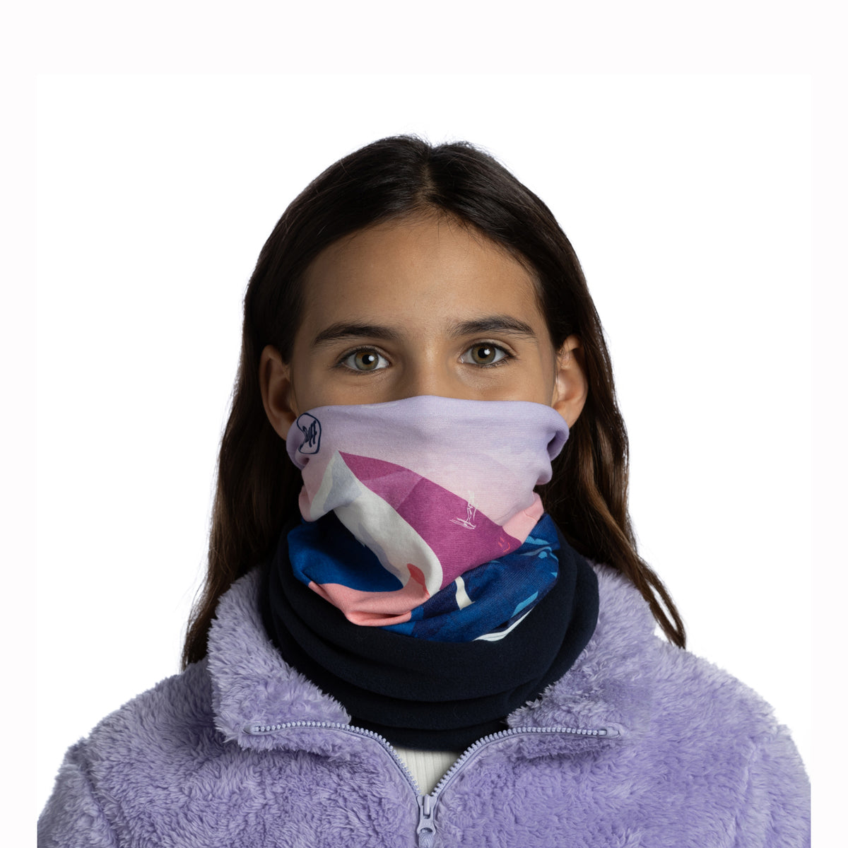 Buff Junior Polar Neck Warmer (Omasi Blue)