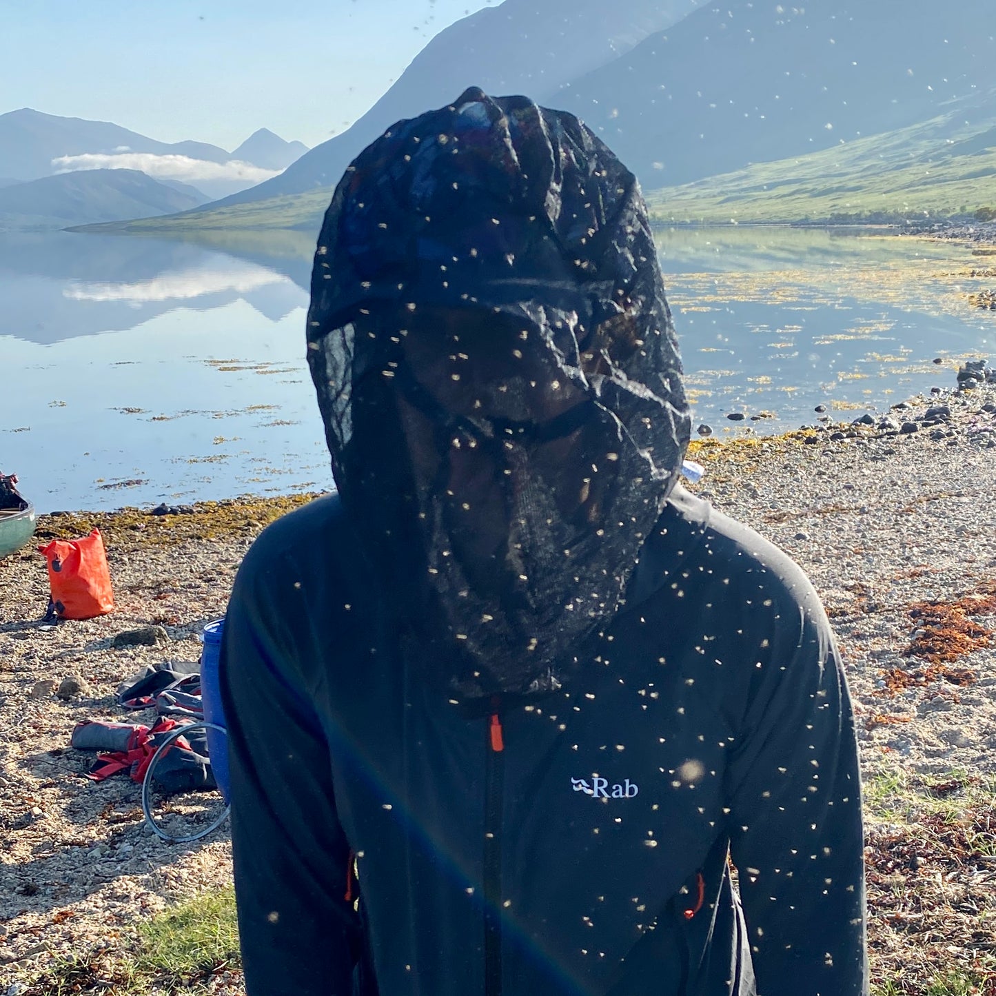 Trekmates Midge Net Hat Cover