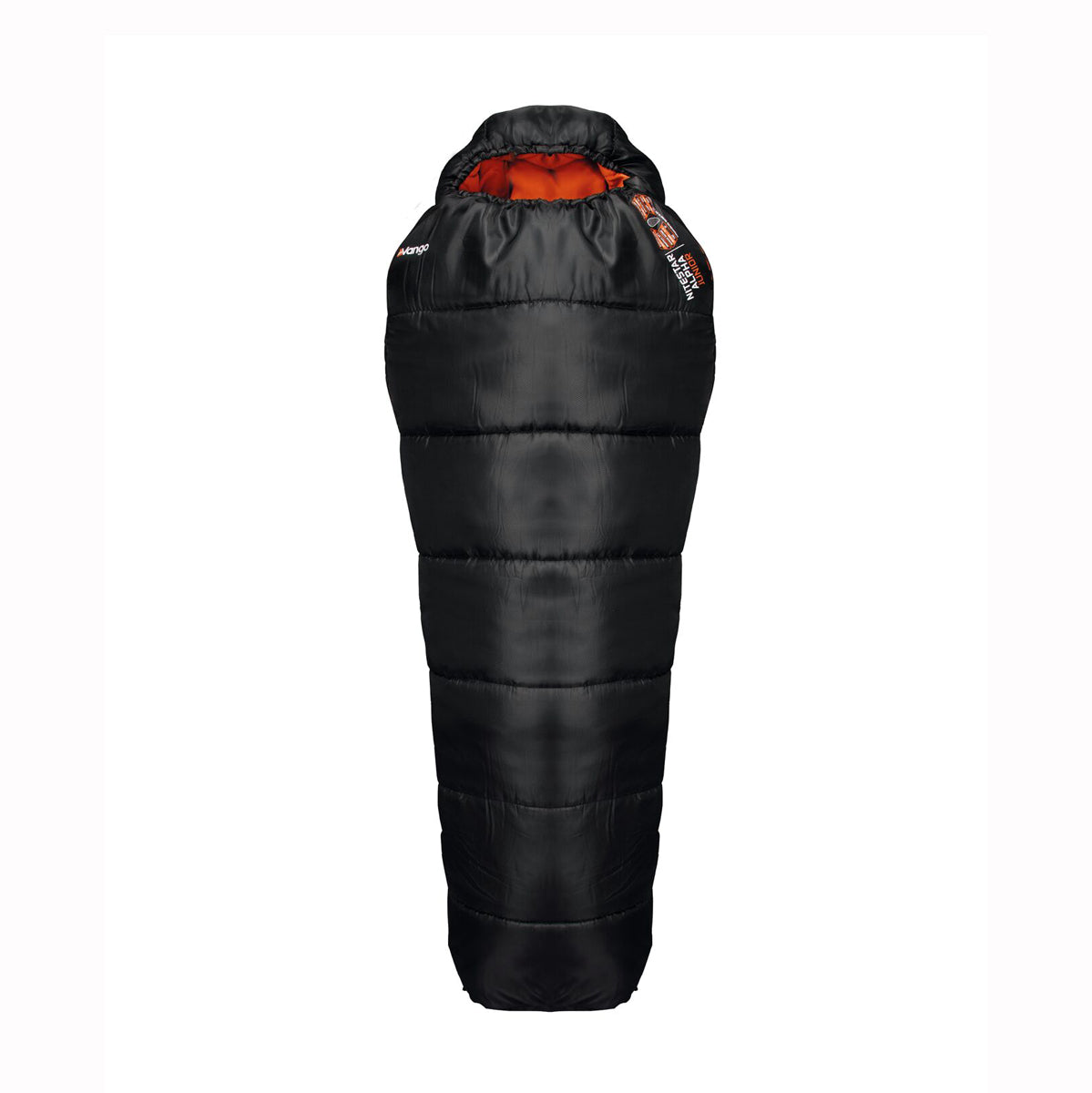 Vango Nitestar Alpha Junior Kids Sleeping Bag (Pirate Black)