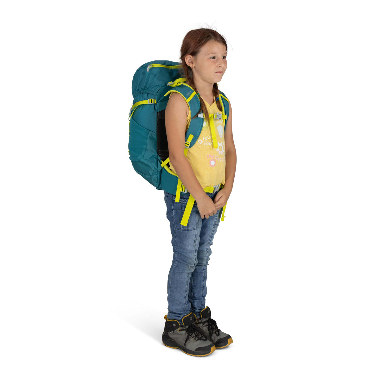 Osprey Jet 28 Kids Rucksack (Green Canopy)