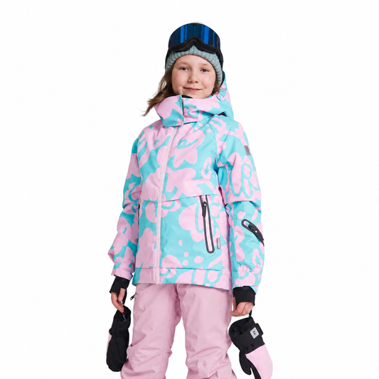 Reima Girls Posio Waterproof Ski Jacket (Light Heather)