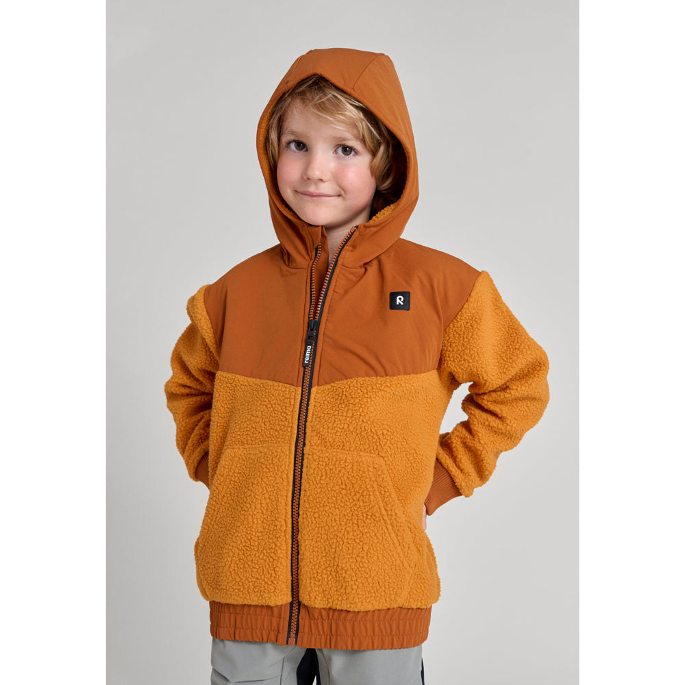 Reima Kids Samota Fleece Hoody (Red Clay)