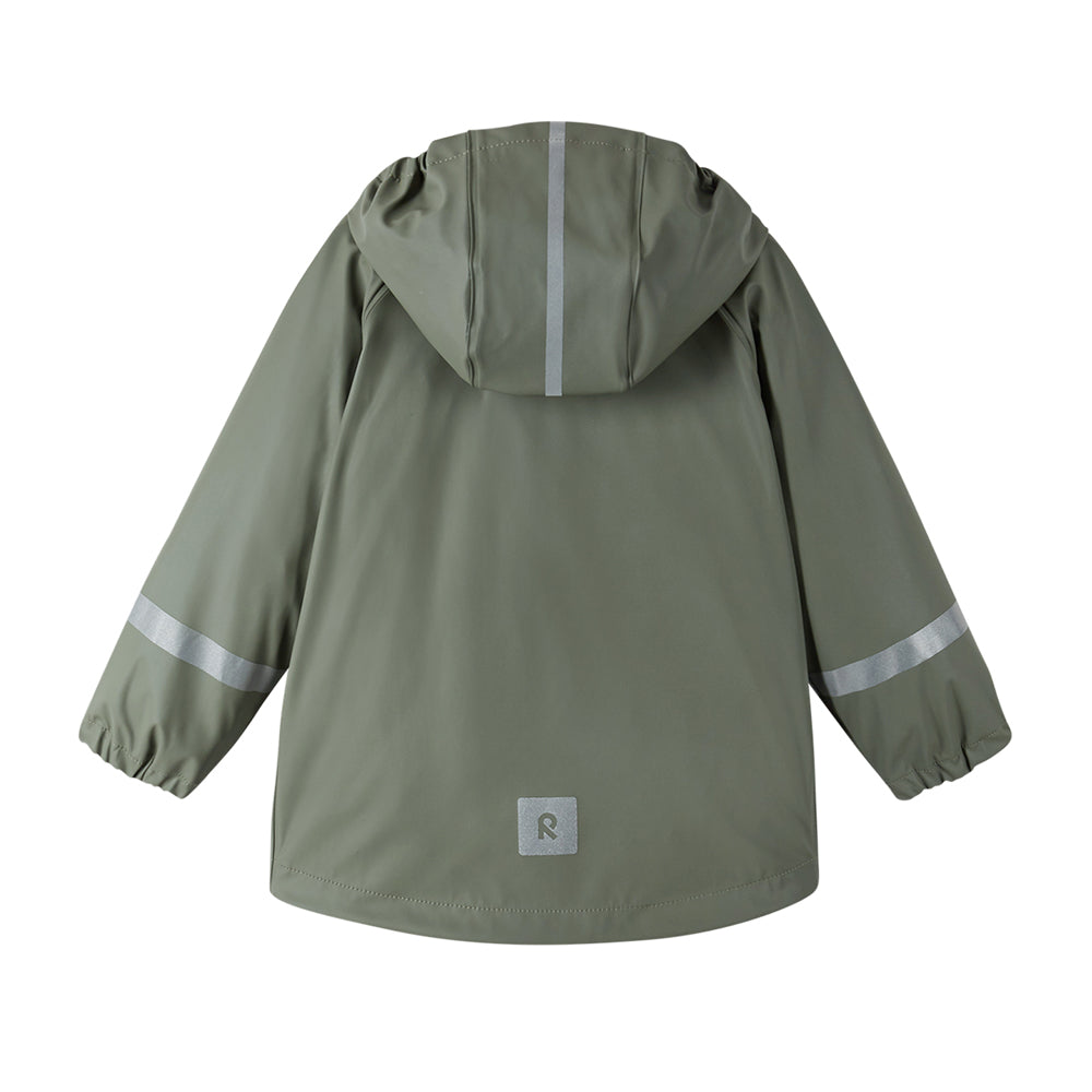 Reima Lampi Kids Waterproof Jacket (Greenish Grey)