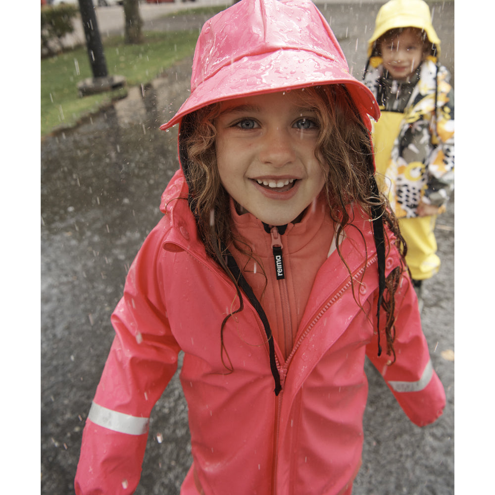 Reima Lampi Kids Waterproof Jacket (Pink)