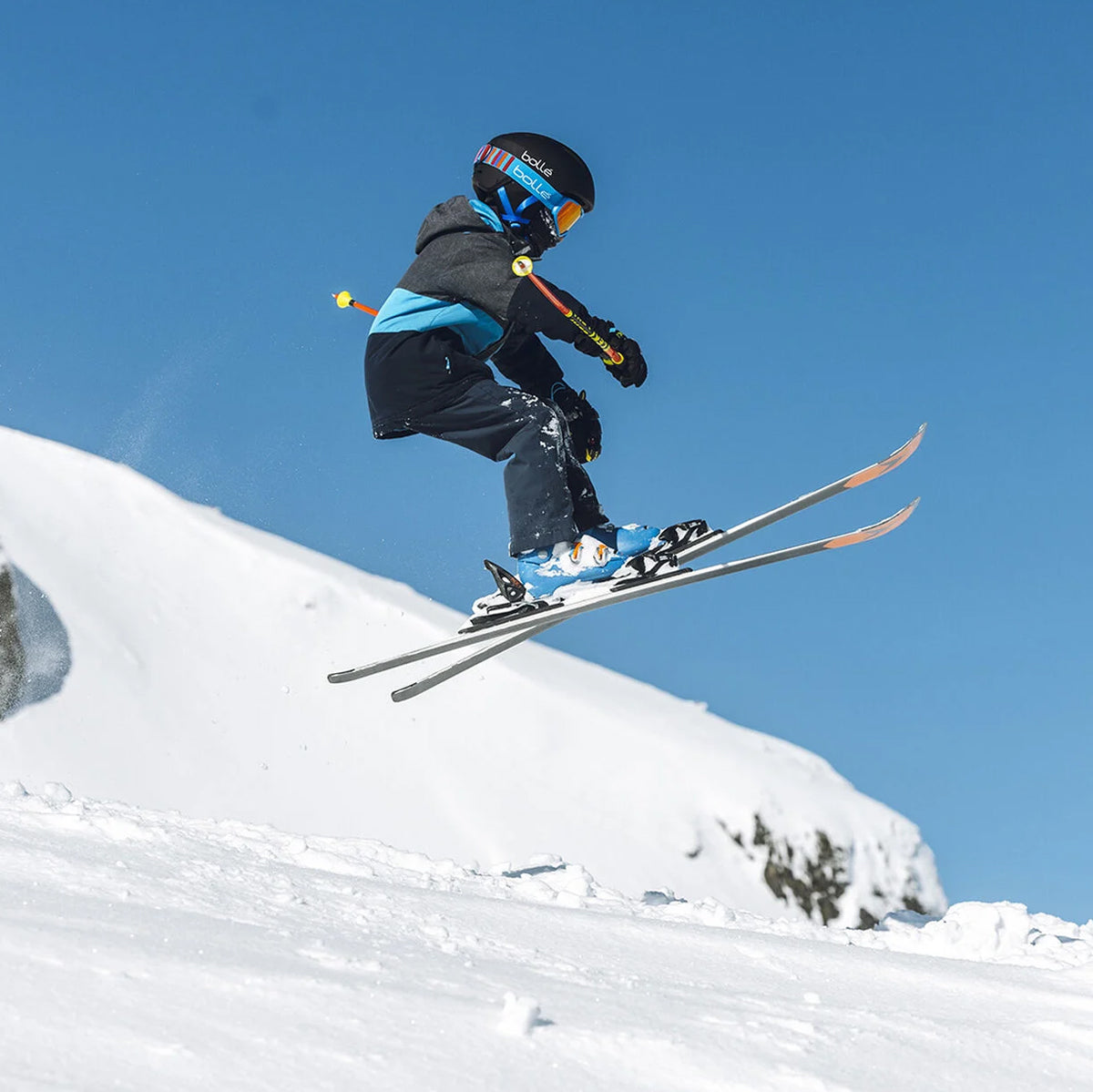 Bolle Rocket Plus Kids Ski Goggles 6 - 10 yrs (Race Blue)