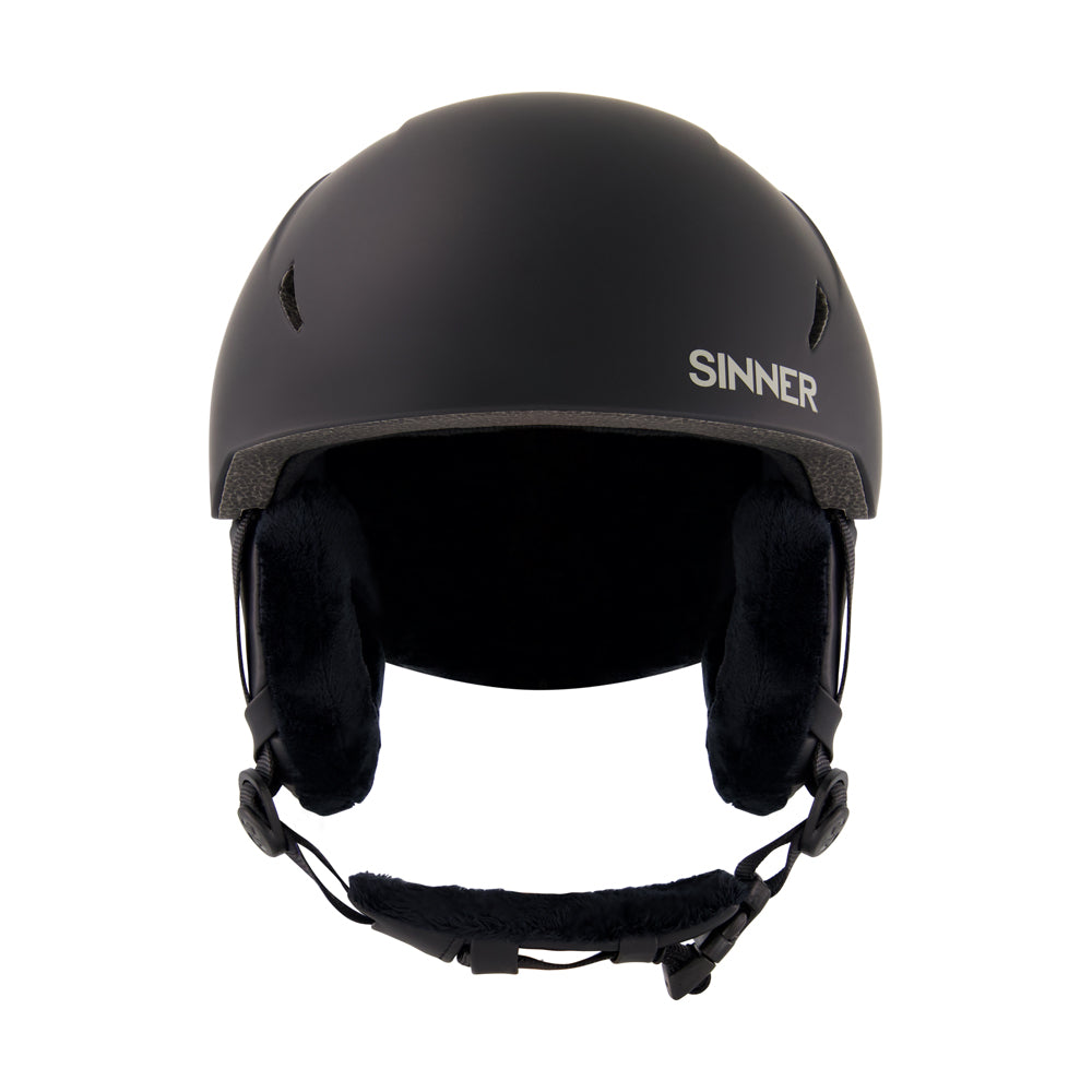 Sinner Crest Ski Helmet (Black)
